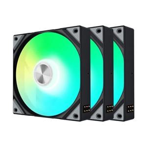 FAN CASE 12CM TRYX ROTA SL BLACK ARGB (PACK 3)