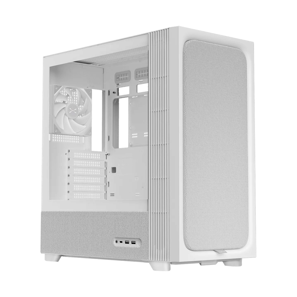 ATX CASE (NP) TRYX FLOVA F50 WHITE