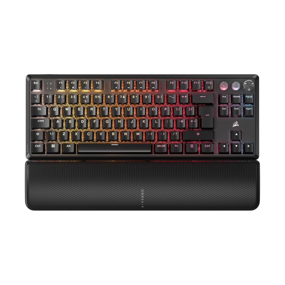 KEYBOARD CORSAIR K70 PRO TKL RGB BLACK EN (MGX HYPERDRIVE SWITCH คีย์บอร์ด)