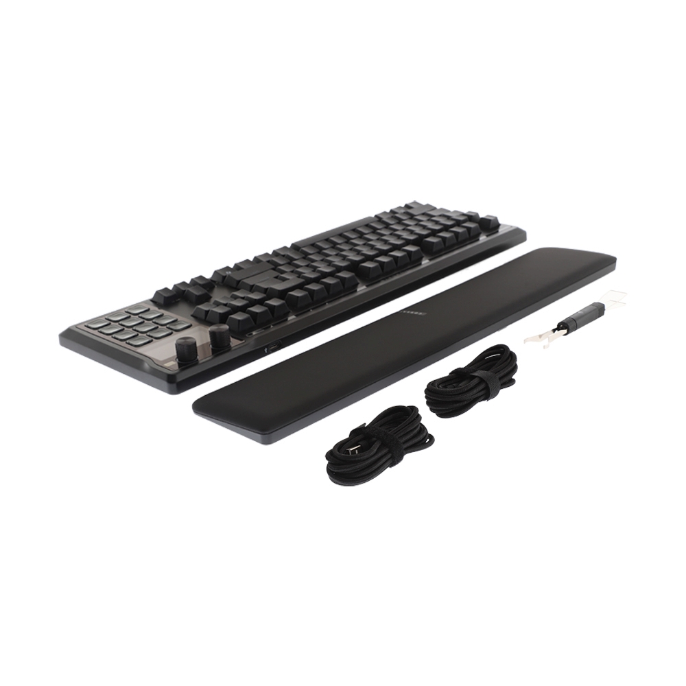 KEYBOARD CORSAIR GALLEON 100 SD BUILT IN STREAM DECK RGB BLACK EN (MLX PULSE SWITCH คีย์บอร์ด)