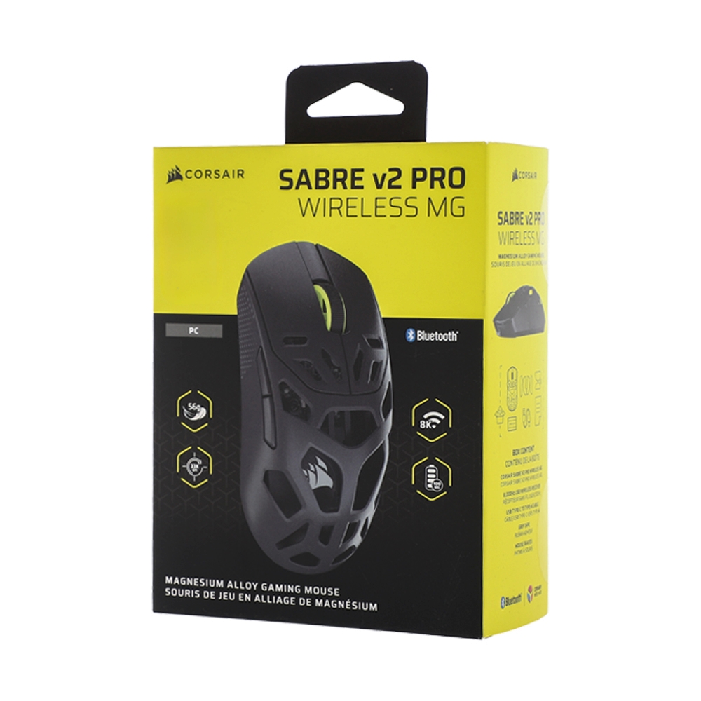 MOUSE WIRELESS BLUETOOTH CORSAIR SABRE V2 PRO MG BLACK (เมาส์ไร้สาย)