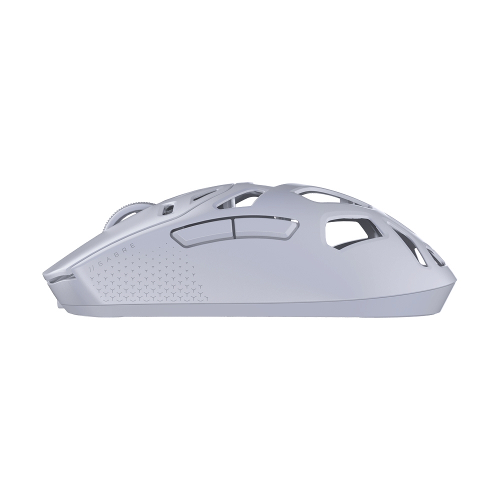 MOUSE WIRELESS BLUETOOTH CORSAIR SABRE V2 PRO MG WHITE (เมาส์ไร้สาย)