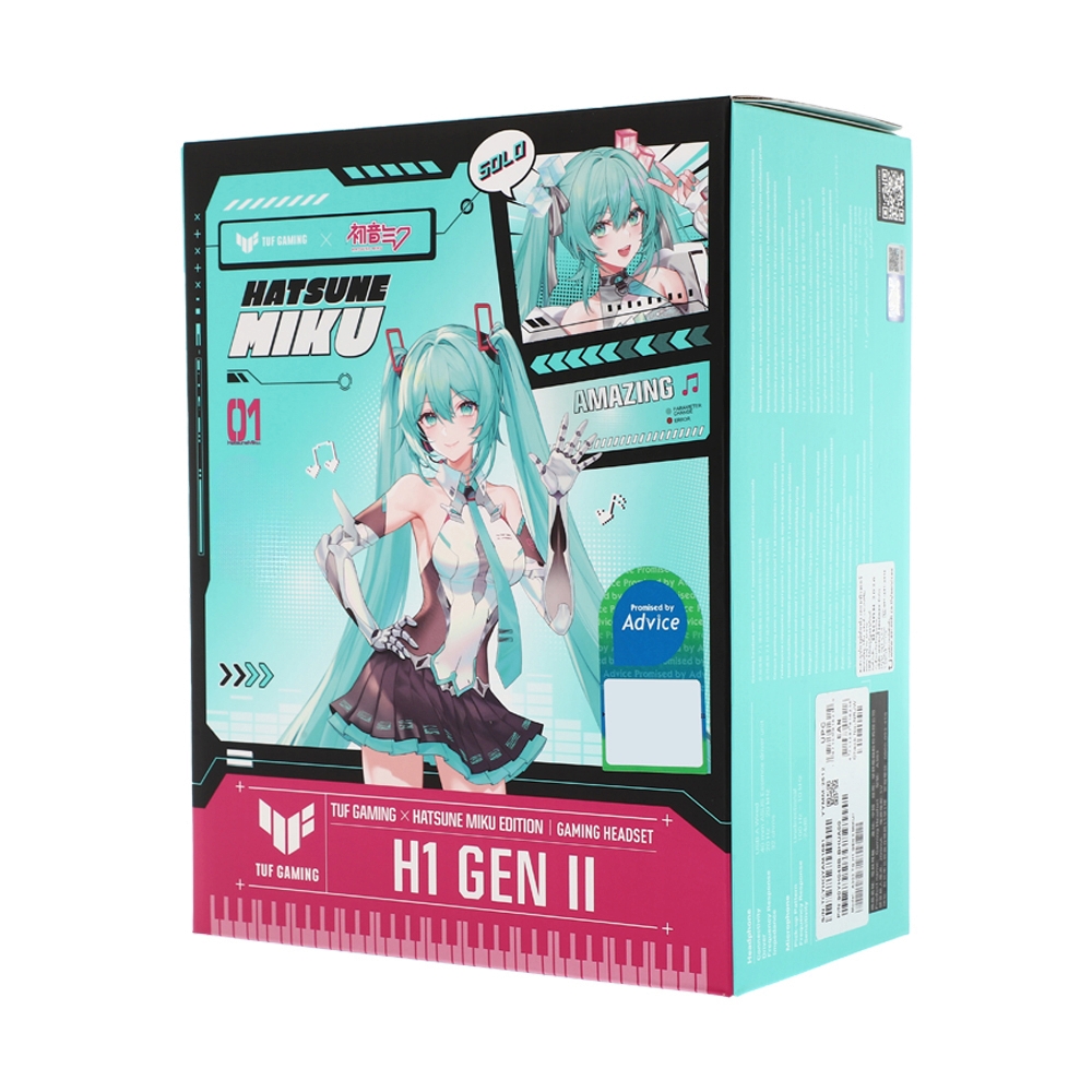 HEADSET ASUS TUF A303 TG H1 GEN II HATSUNE MIKU EDITION (7.1)