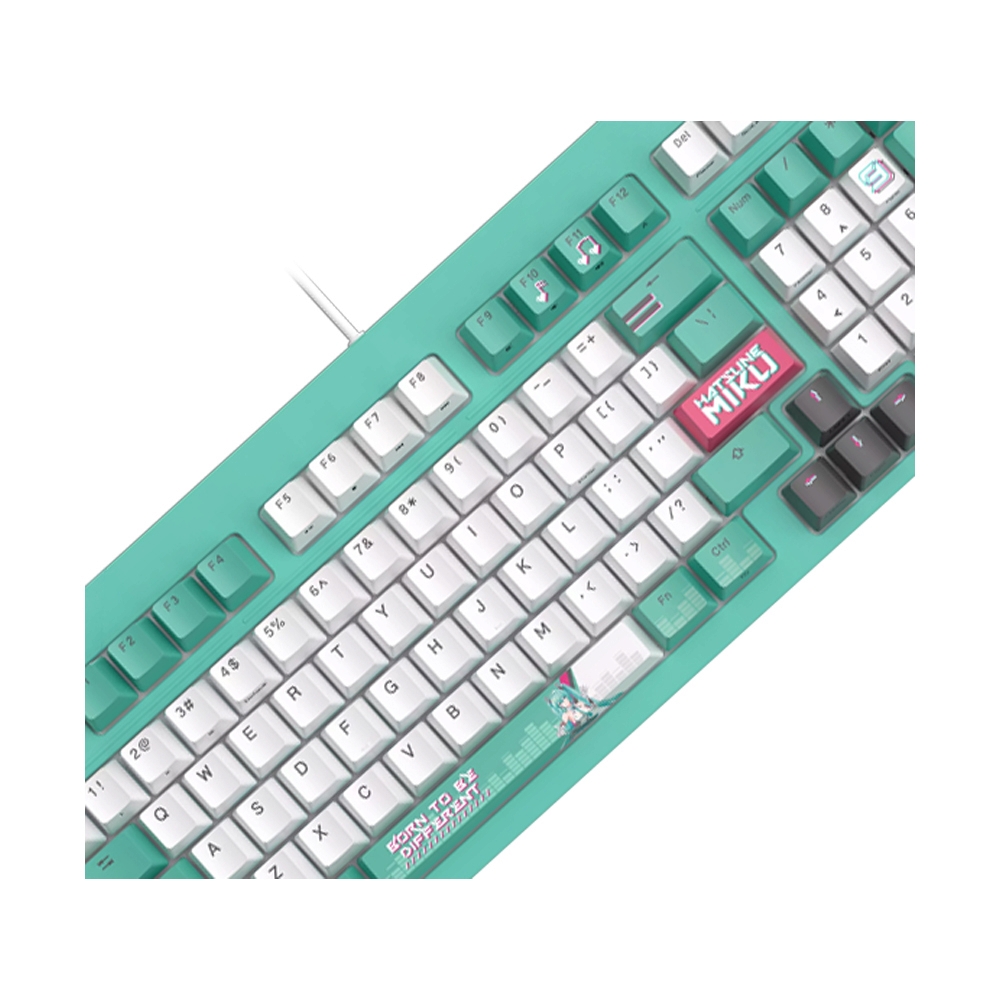 KEYBOARD ASUS TUF GAMING K3 GEN II HATSUNE MIKU EDITION (MECHANICAL SWITCH คีย์บอร์ด)