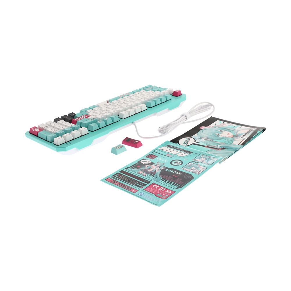 KEYBOARD ASUS TUF GAMING K3 GEN II HATSUNE MIKU EDITION (MECHANICAL SWITCH คีย์บอร์ด)
