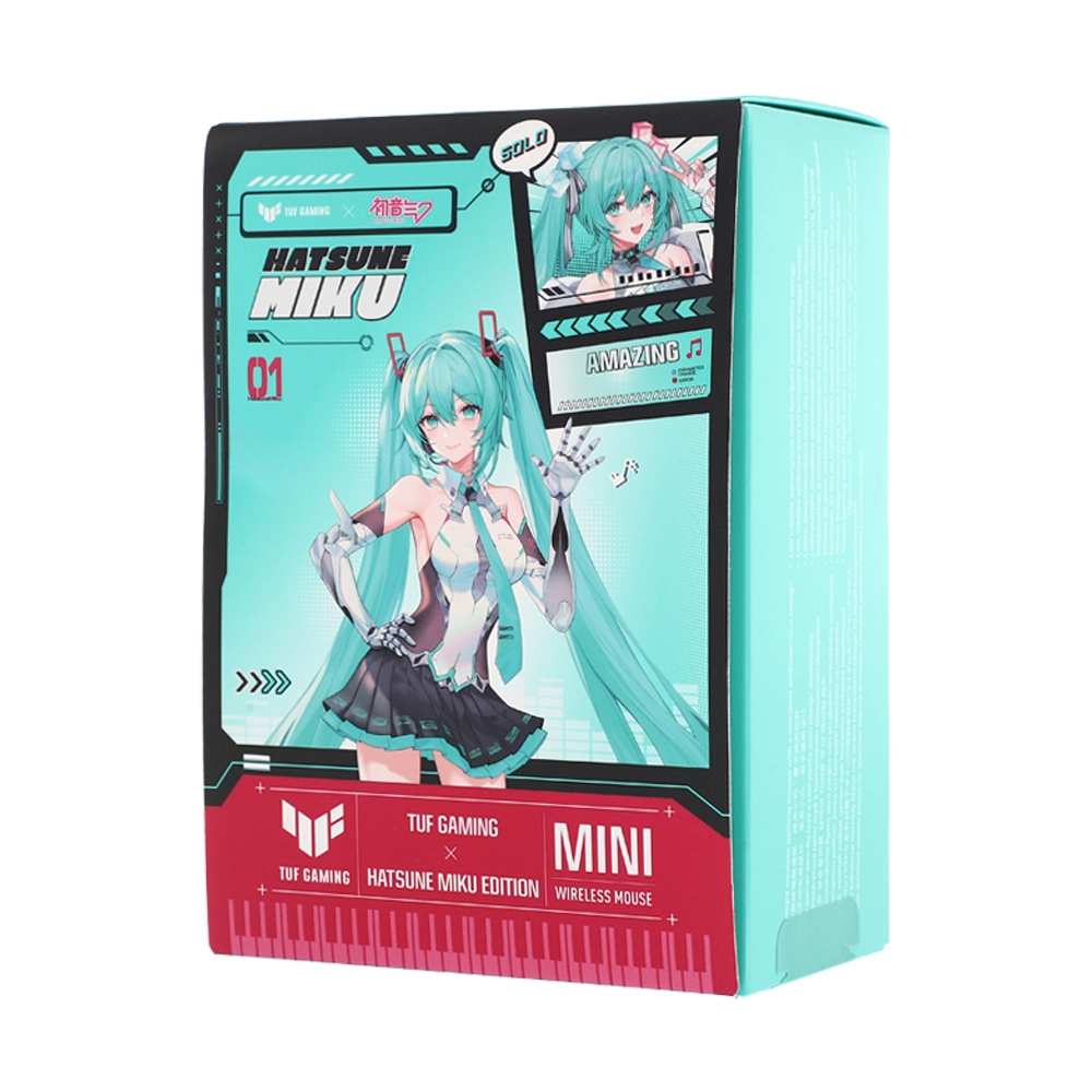 MOUSE WIRELESS BLUETOOTH ASUS TUF GAMING MINI MOUSE HATSUNE MIKU EDITION (เมาส์ไร้สาย)