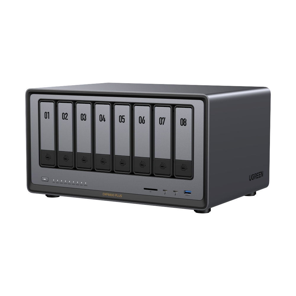 NAS UGREEN (DXP8800Plus, Without HDD.)
