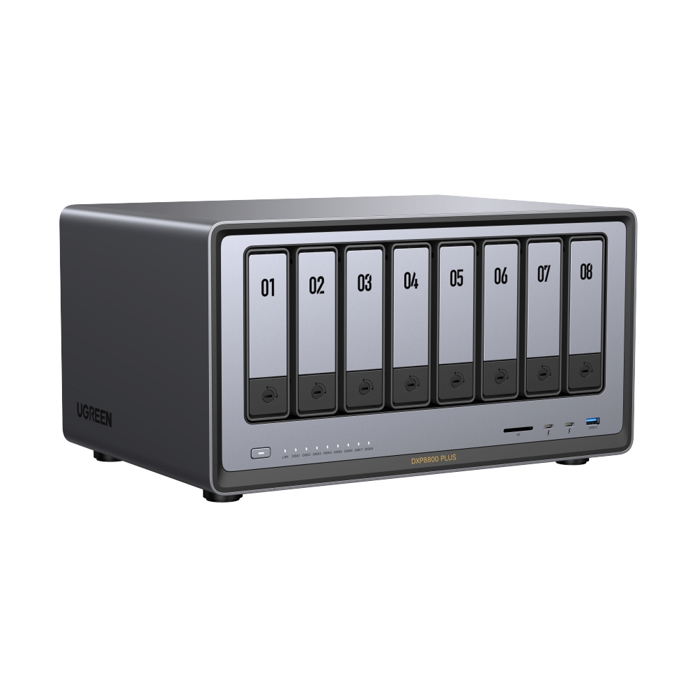 NAS UGREEN (DXP8800Plus, Without HDD.)