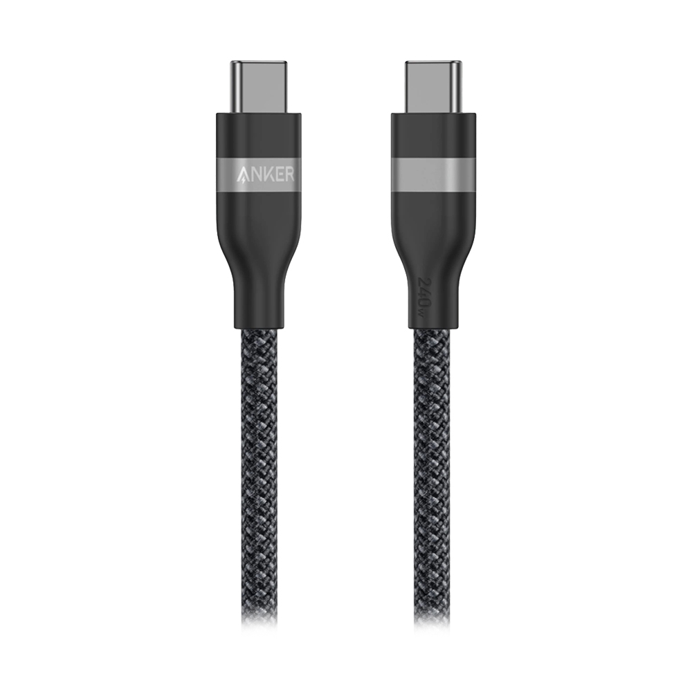 0.9M Cable Type-C TO Type-C (240W,A82E2H11) ANKER Braided Black