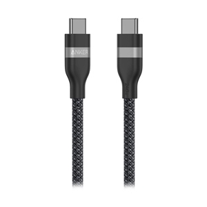 ANKER สายชาร์จ Type-C To Type-C 240W 0.9M Braided Black (A82E2H11)