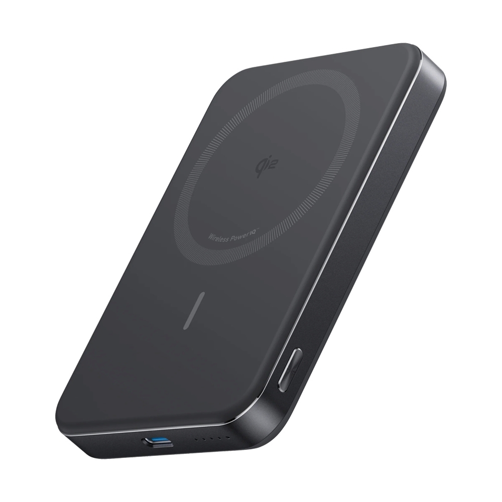POWER BANK 10000 mAh ANKER MagGo Ultra-Slim (A1664H11,30W,Magnetic) Black