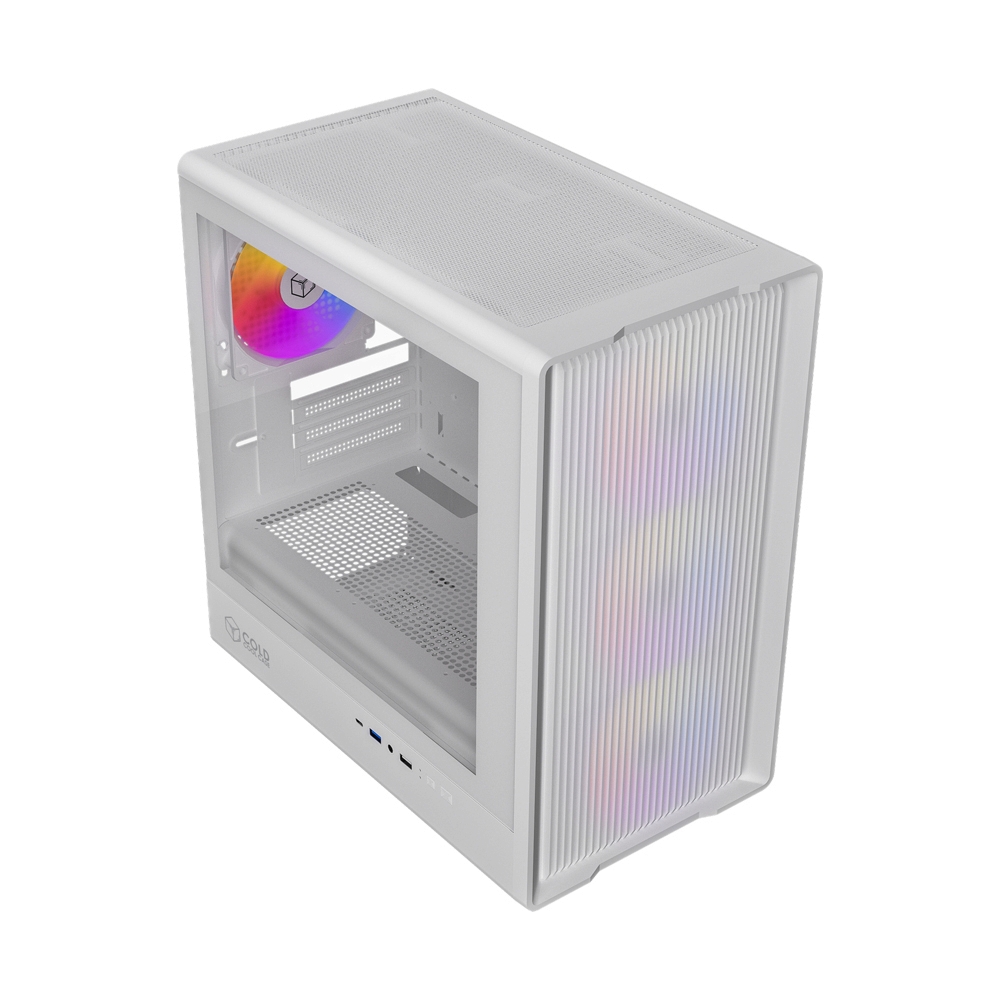 mATX CASE (NP) COLD COOL CASE WG9 WHITE