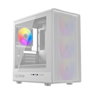 mATX CASE (NP) COLD COOL CASE WG9 WHITE