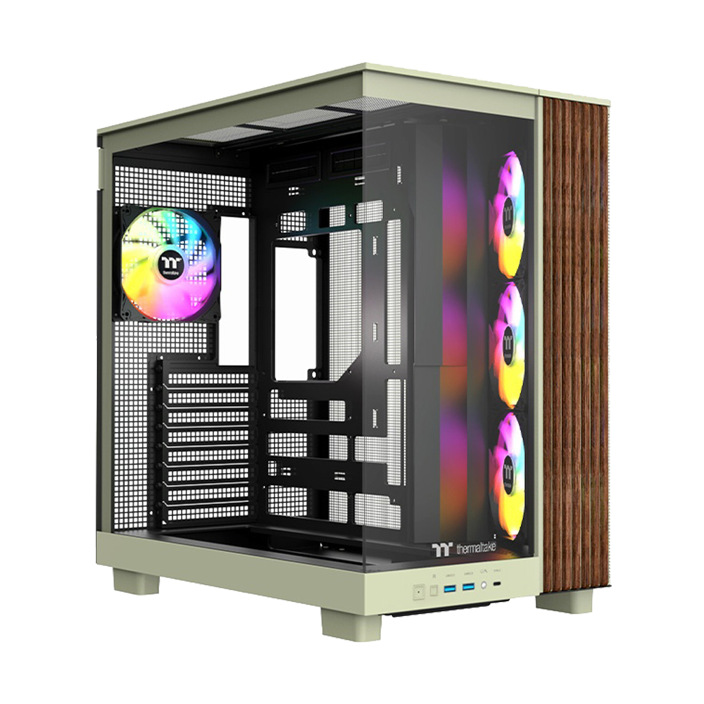ATX CASE (NP) THERMALTAKE VIEW 380 XL WS ARGB MATCHA GREEN