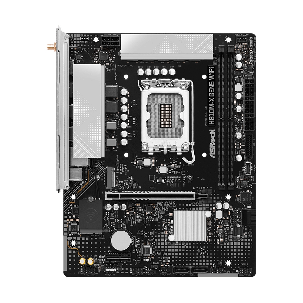 MAINBOARD (1851) ASROCK H810M-X GEN5 WIFI DDR5