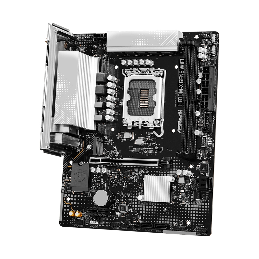 MAINBOARD (1851) ASROCK H810M-X GEN5 WIFI DDR5