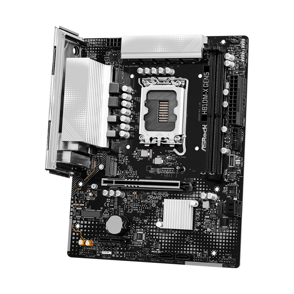 MAINBOARD (1851) ASROCK H810M-X GEN5 DDR5