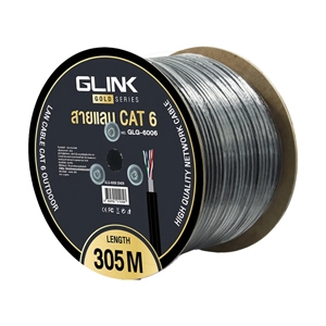 สายแลน CAT6 (305m./Box) GLINK (GLG6006) Outdoor
