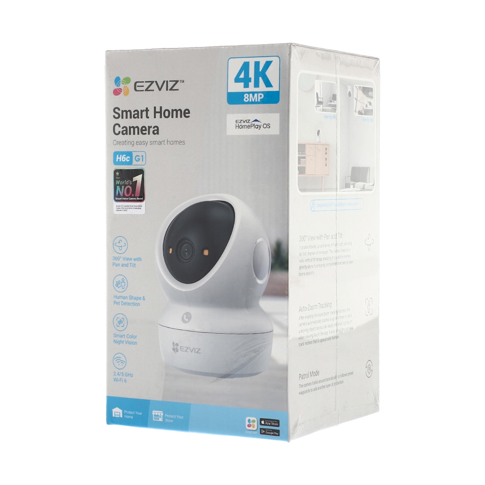 กล้องไร้สาย Smart Camera (8.0MP) EZVIZ H6C G1