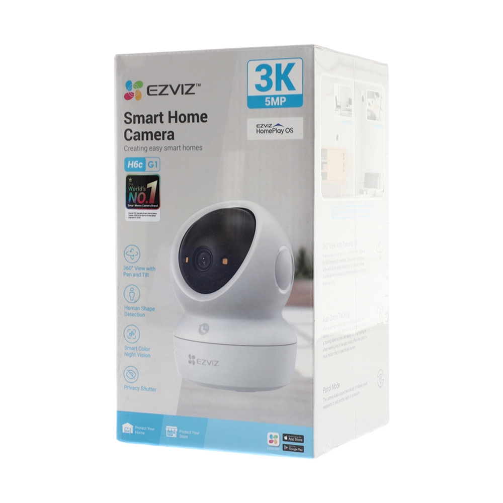 กล้องไร้สาย Smart Camera (5.0MP) EZVIZ H6C G1