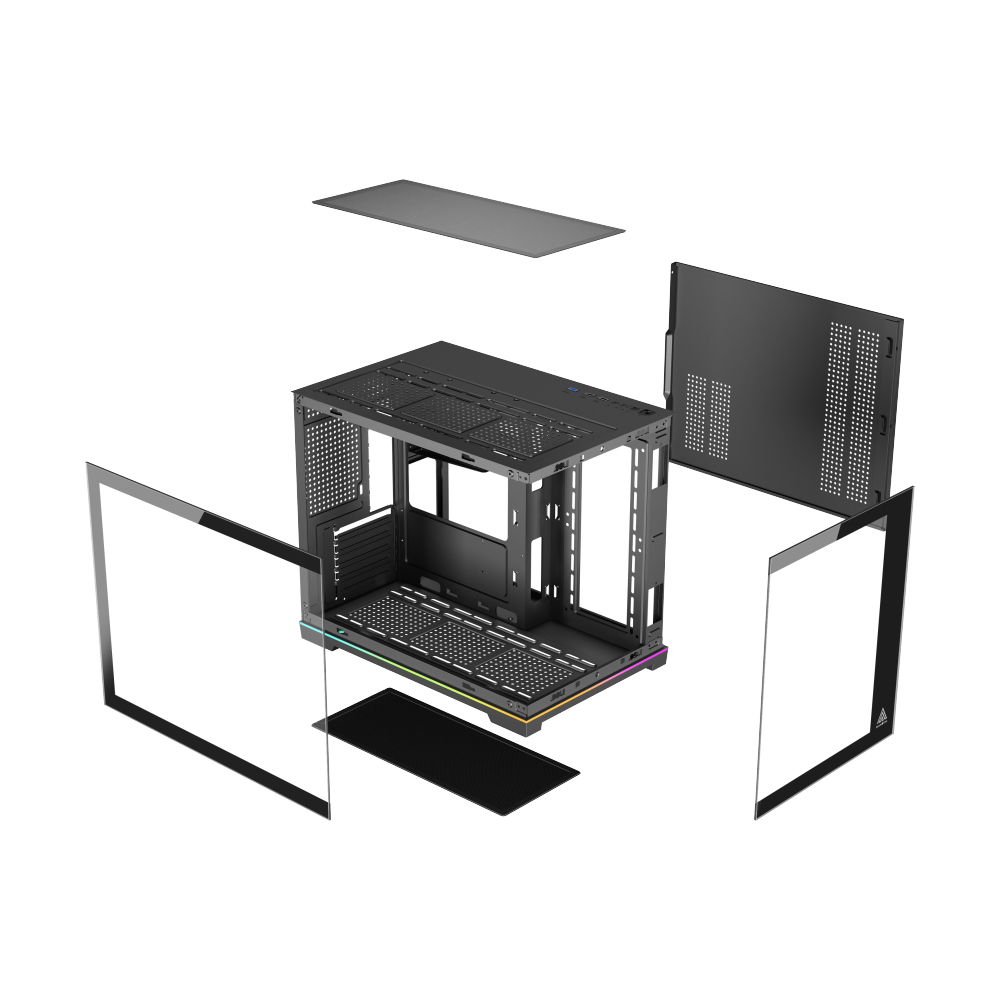 mATX CASE (NP) TSUNAMI PM4200 BLACK