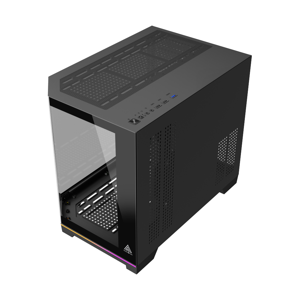 mATX CASE (NP) TSUNAMI PM4300 BLACK