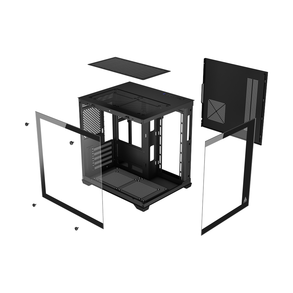 mATX CASE (NP) TSUNAMI S01 BLACK