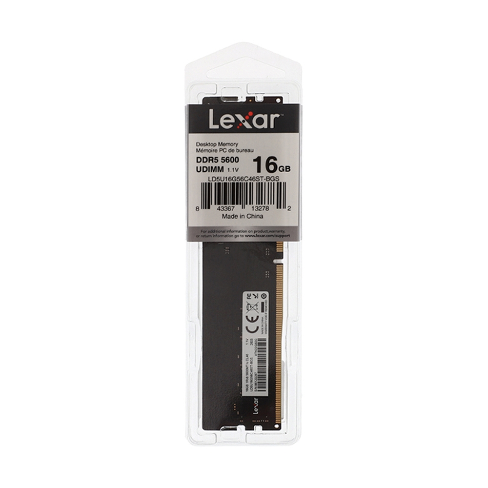 RAM DDR5(5600) 16GB LEXAR (LD5U16G56C46ST-BGS)