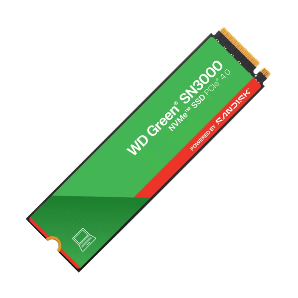 1 TB SSD M.2 PCIe 4.0 WD GREEN SN3000 (WDS100T5G0E-00VLF0) NVMe M.2 2280