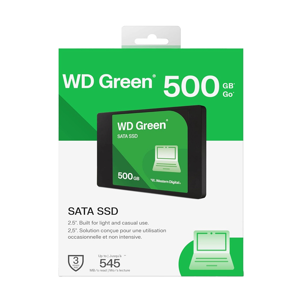 500 GB SSD SATA WD GREEN (WDS500G5G0A-00CPT0)