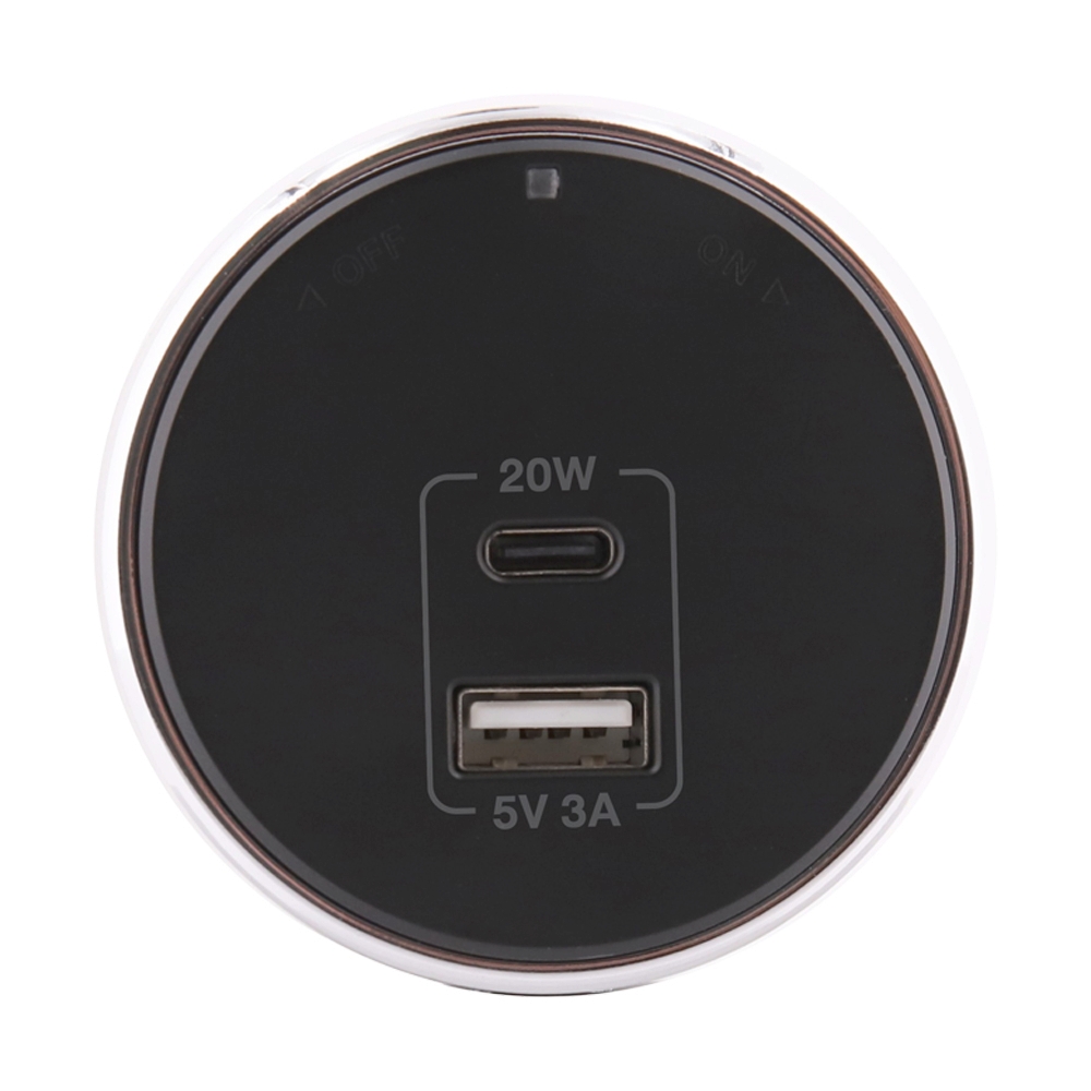 POWER TRACK (เต้ารับ) TOSHINO SK-PD20WBK Black