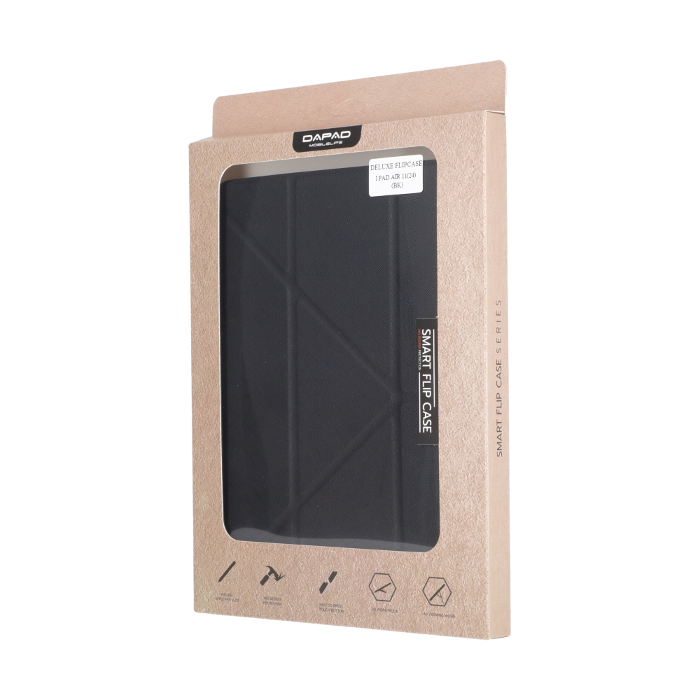 Case iPad Air 11" DaPad Deluxe Flip - Black
