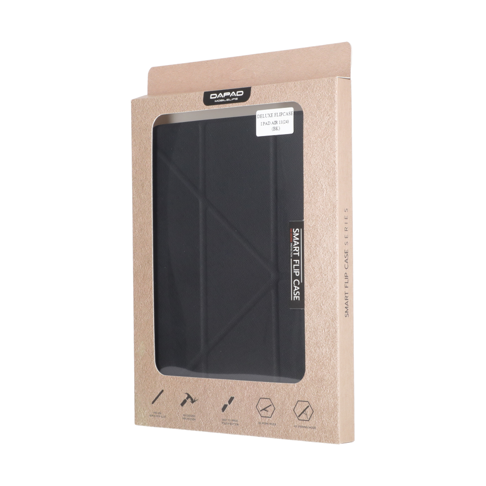 Case iPad Air 11" DaPad Deluxe Flip - Black
