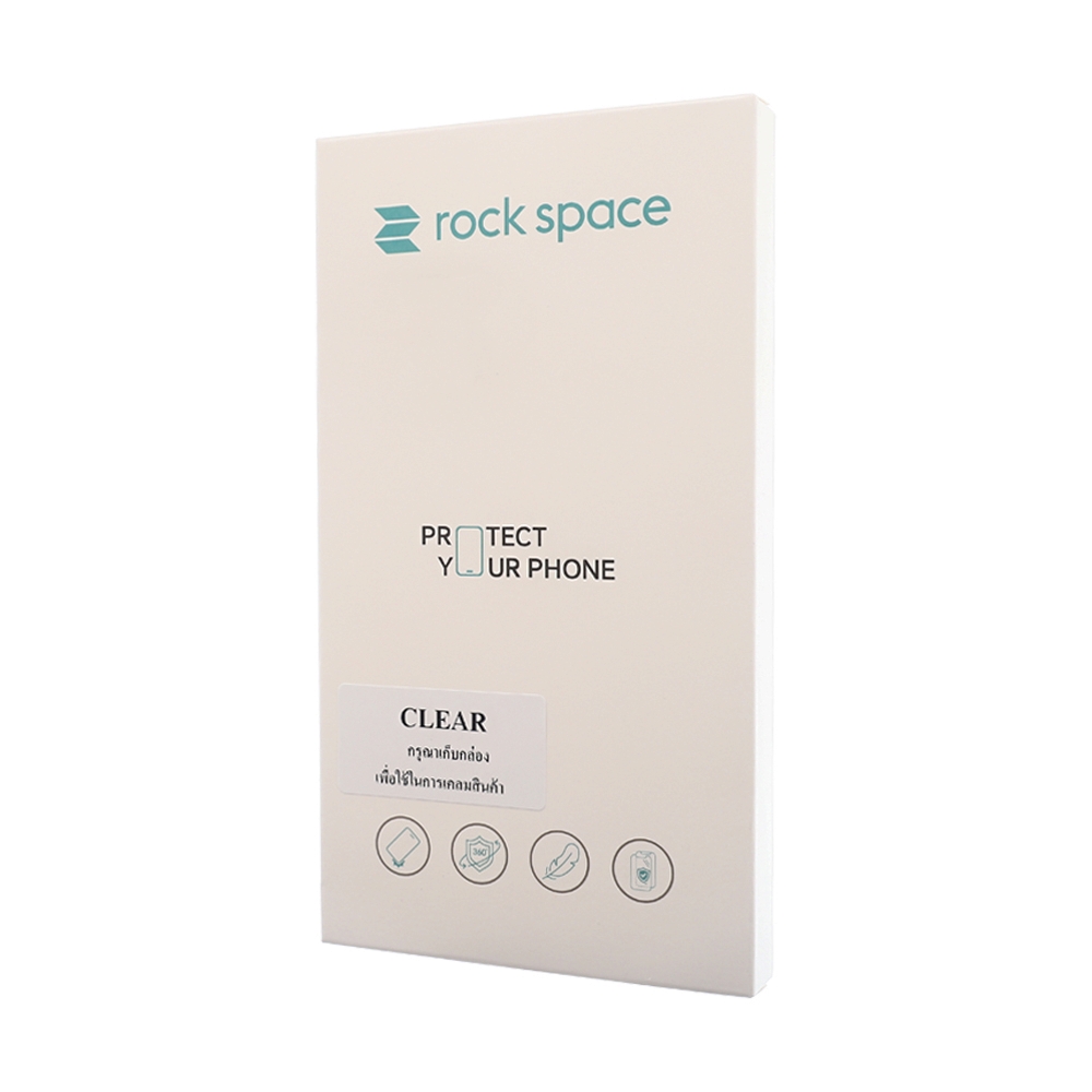 Case iPhone 16 Plus RockSpace Clear Case