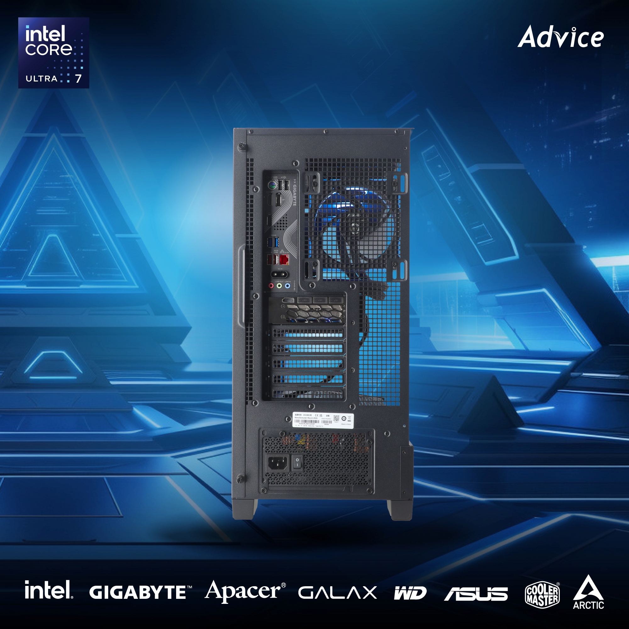 คอมประกอบ Advice x AIRA : Computer Set intel #i417 ULTRA 7 270K PLUS ...