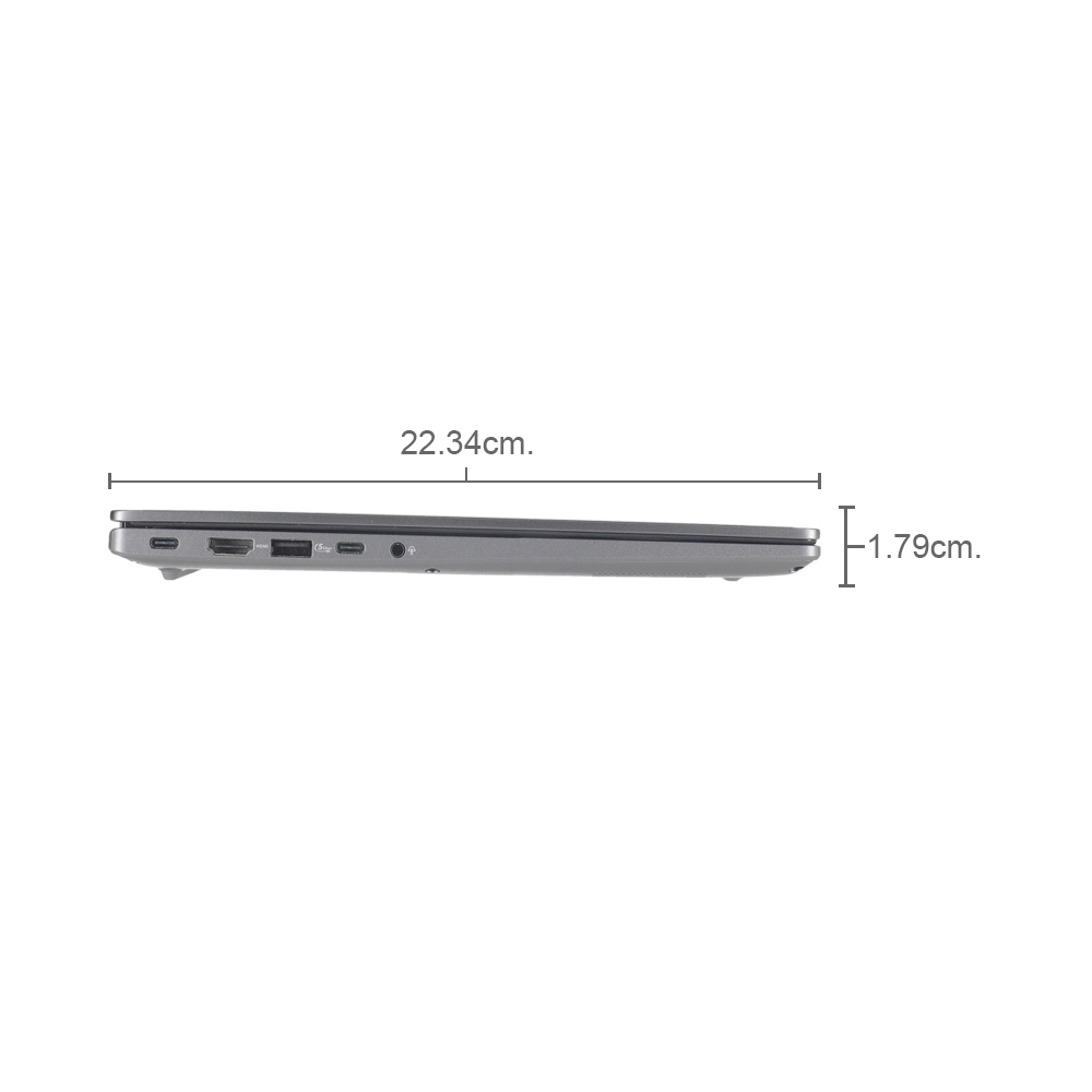 Notebook Asus Vivobook S14 OLED S3407AA-OLED736WA (Matte Gray)