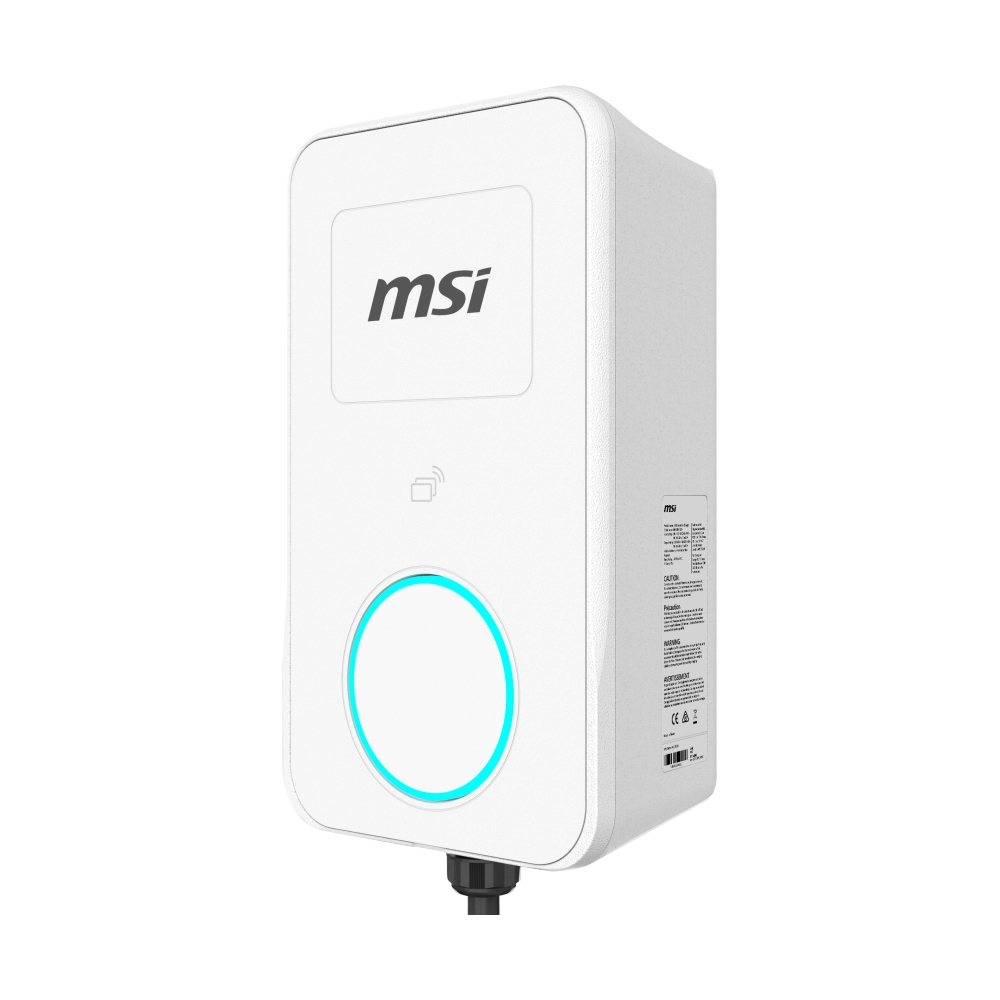 EV Charger MSI EV ECO LIFE MAX (White)