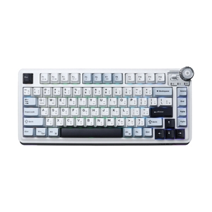 KEYBOARD WIRELESS BLUETOOTH AULA AU75 GLACIER BLUE (STAR SWITCH คีย์บอร์ด)