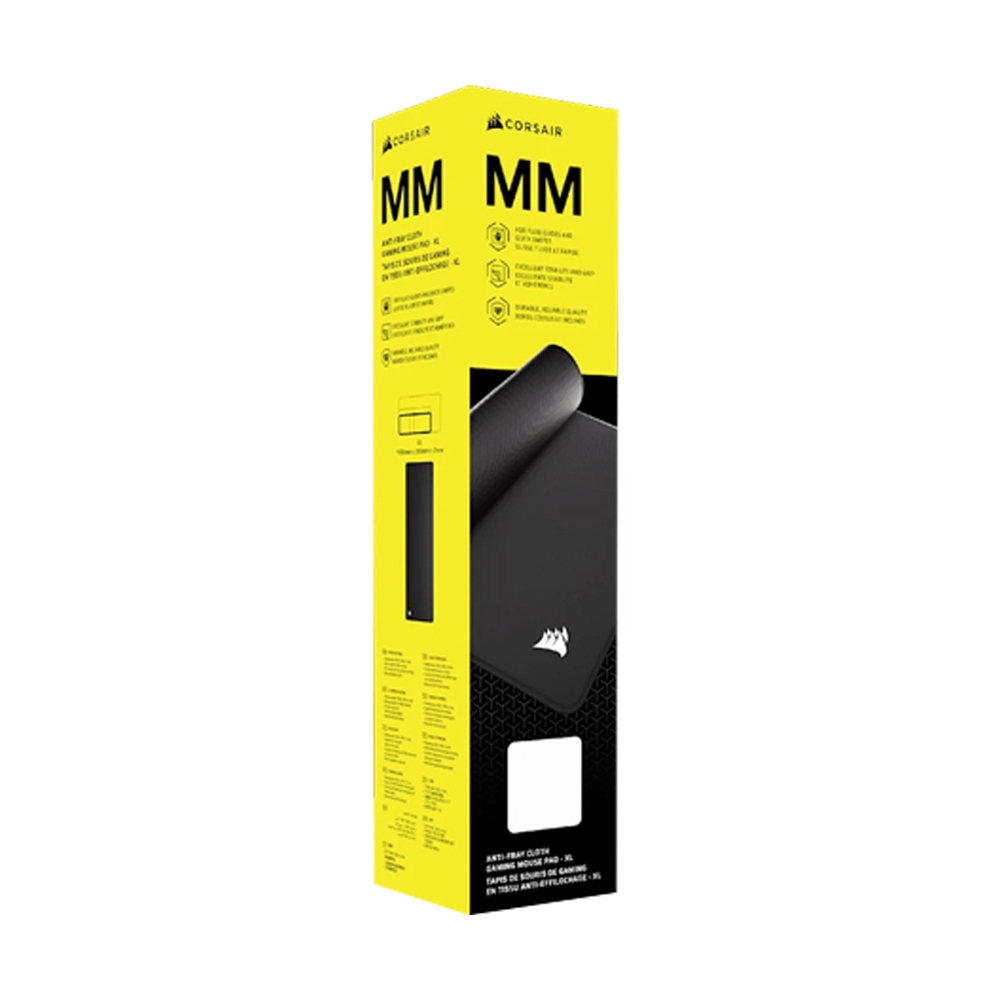 MOUSE PAD CORSAIR MM ANTI-FRAY CLOTH-XXL BLACK