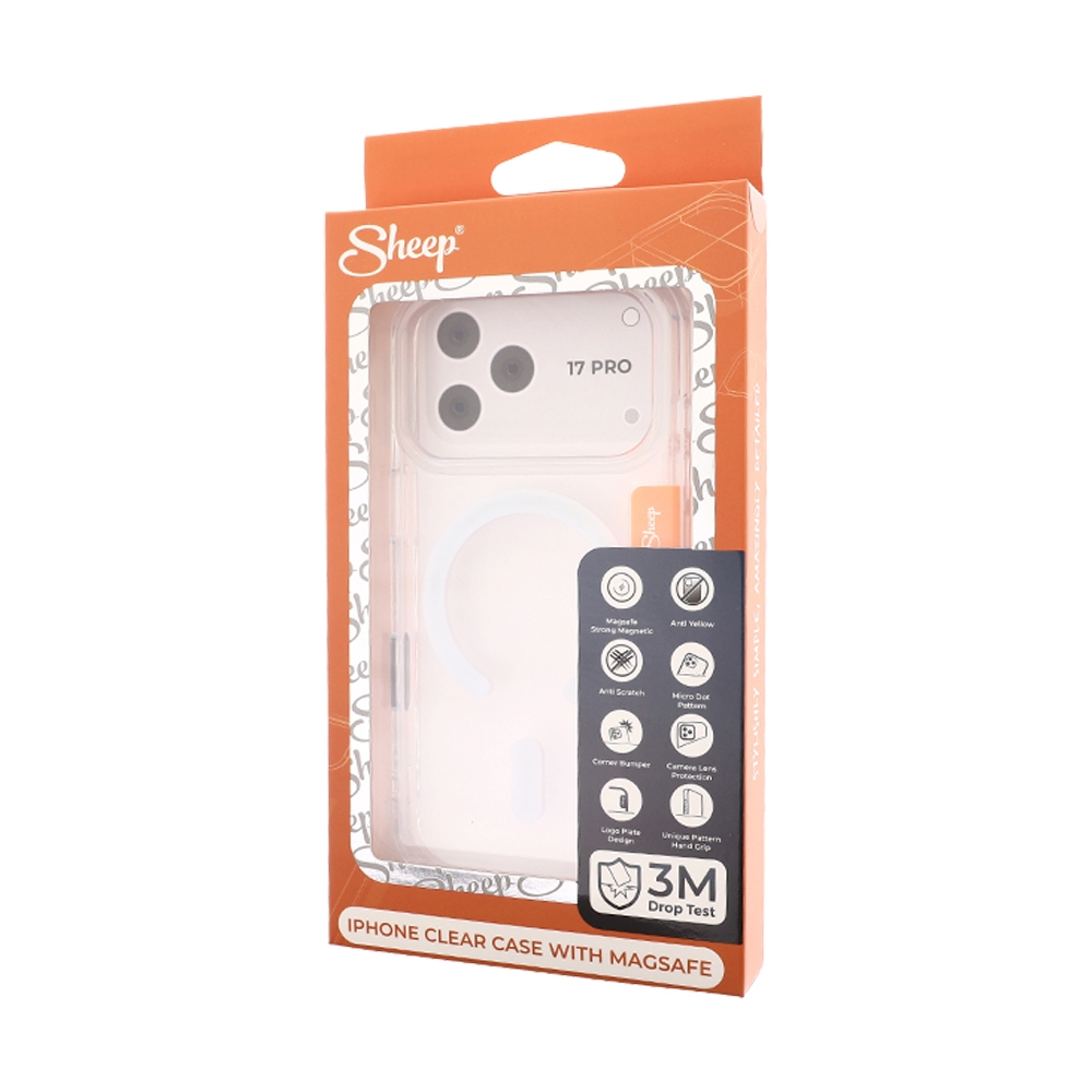 Case iPhone 17 Pro Sheep - Clear