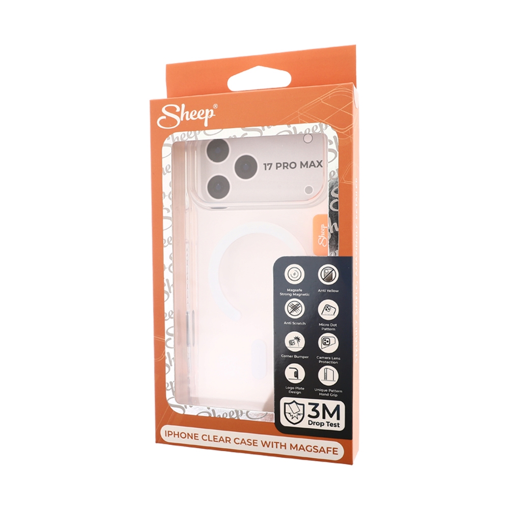 Case iPhone 17 Pro Max Sheep - Clear