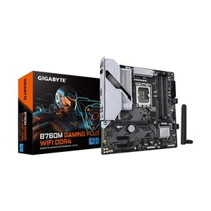 MAINBOARD (1700) GIGABYTE B760M GAMING PLUS WIFI DDR4 (Rev. 1.1)
