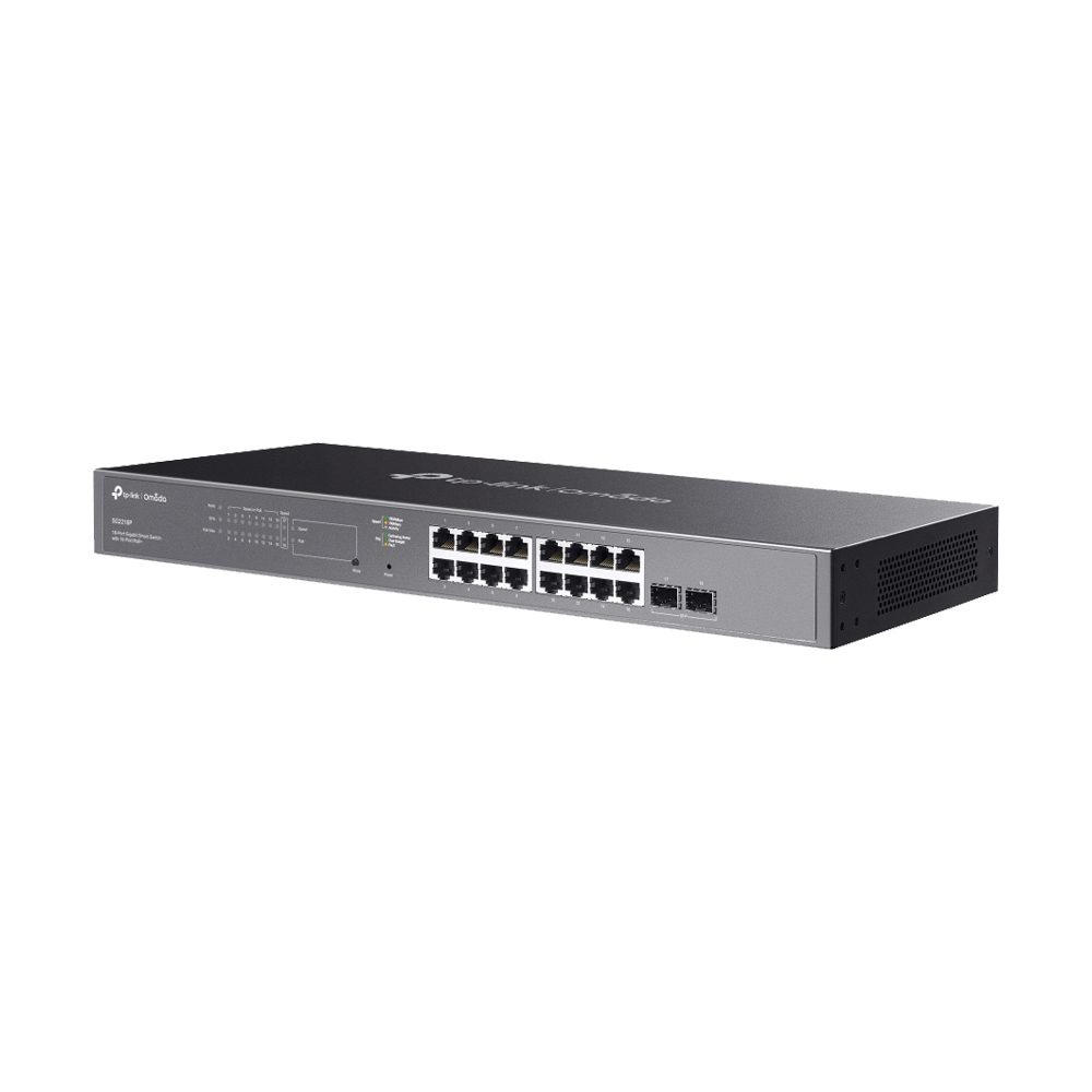 Gigabit Switching Hub 16 Port TP-LINK TL-SG2218P (17",16 PoE + 2 SFP)