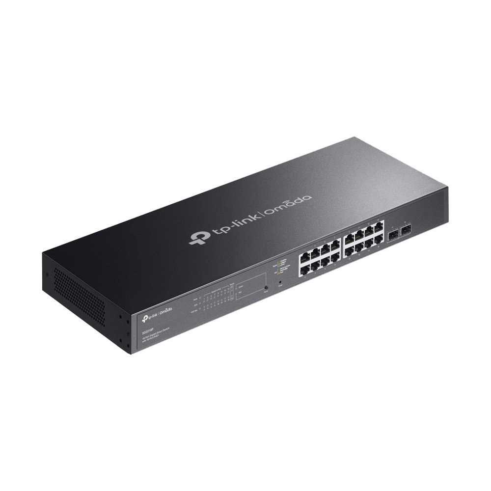 Gigabit Switching Hub 16 Port TP-LINK TL-SG2218P (17",16 PoE + 2 SFP)