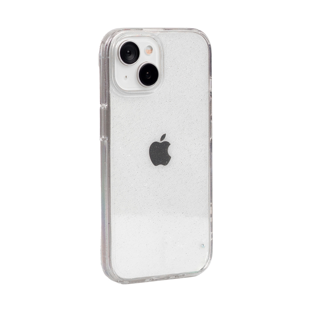 Case iPhone 15 LOGIN Gliter Case-Transparent