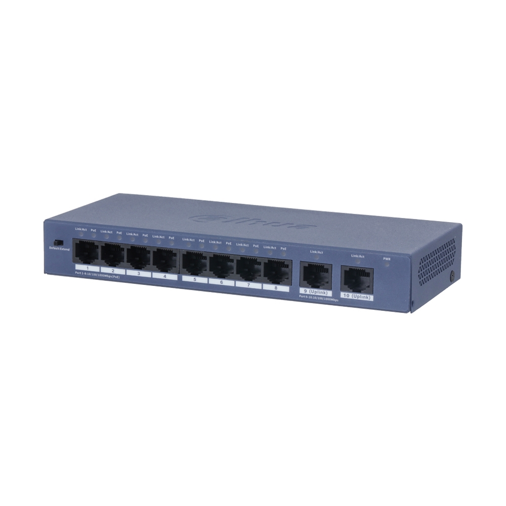 Gigabit Switching Hub DAHUADH-S3010-8GT-60 (7)                                  