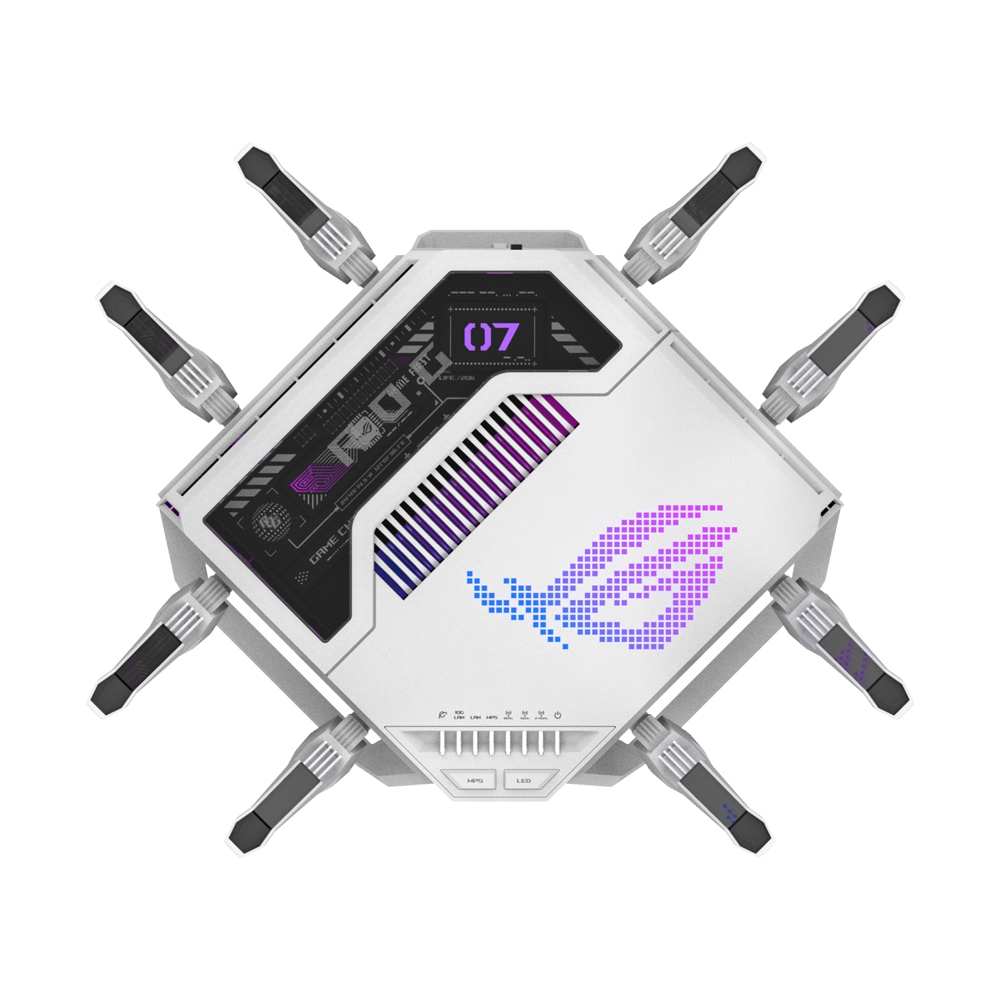 Router ASUS ROG Rapture (GT-BE19000AI) Wireless Tri Band WiFi 7