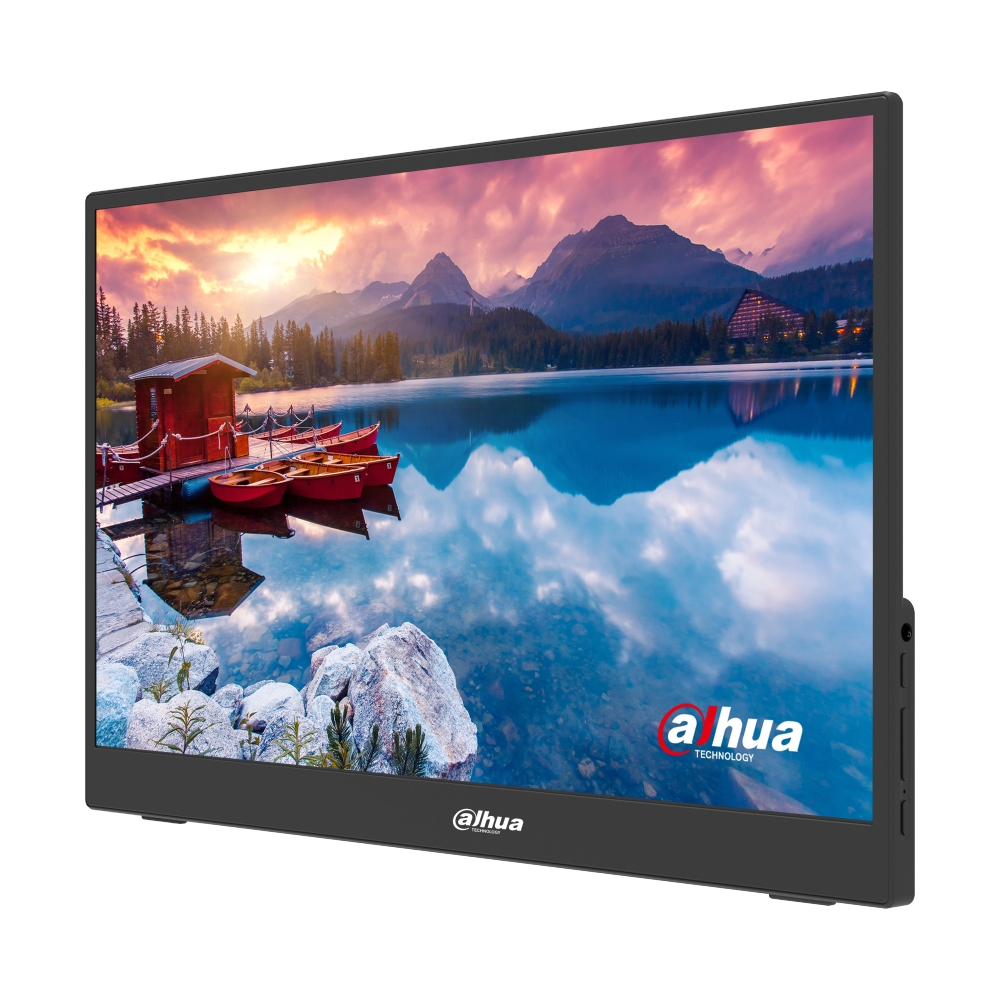 PORTABLE MONITOR 15.6" DAHUA FHD DHI-PM16-F201SDT PORTABLE (IPS, USB-C, HDMI) TOUCH SCREEN