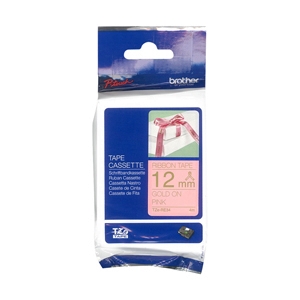 เทปพิมพ์อักษร Tape Cassette BROTHER TZE-RE34 12mm