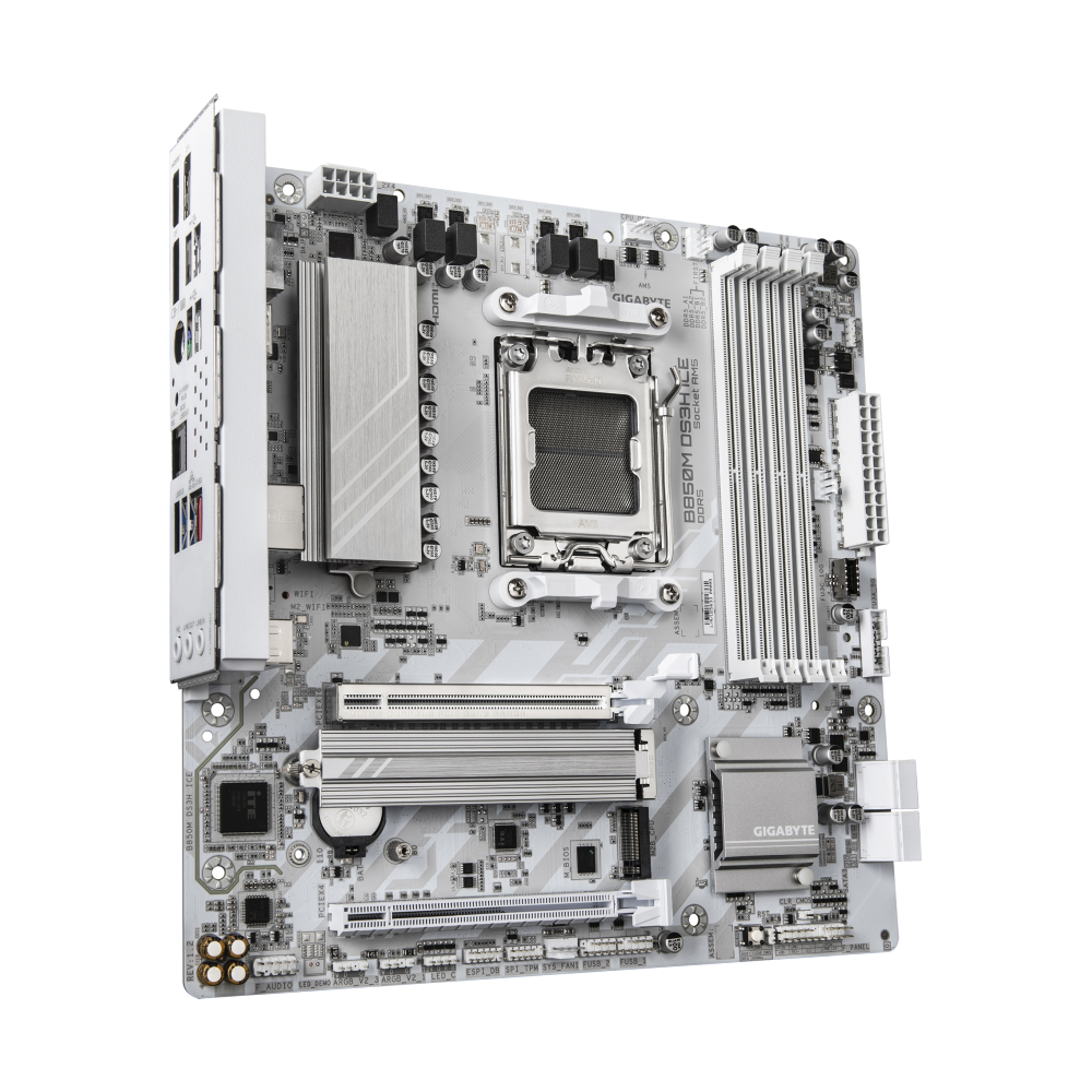 MAINBOARD (AM5) GIGABYTE B850M DS3H ICE DDR5 (REV. 1.2)